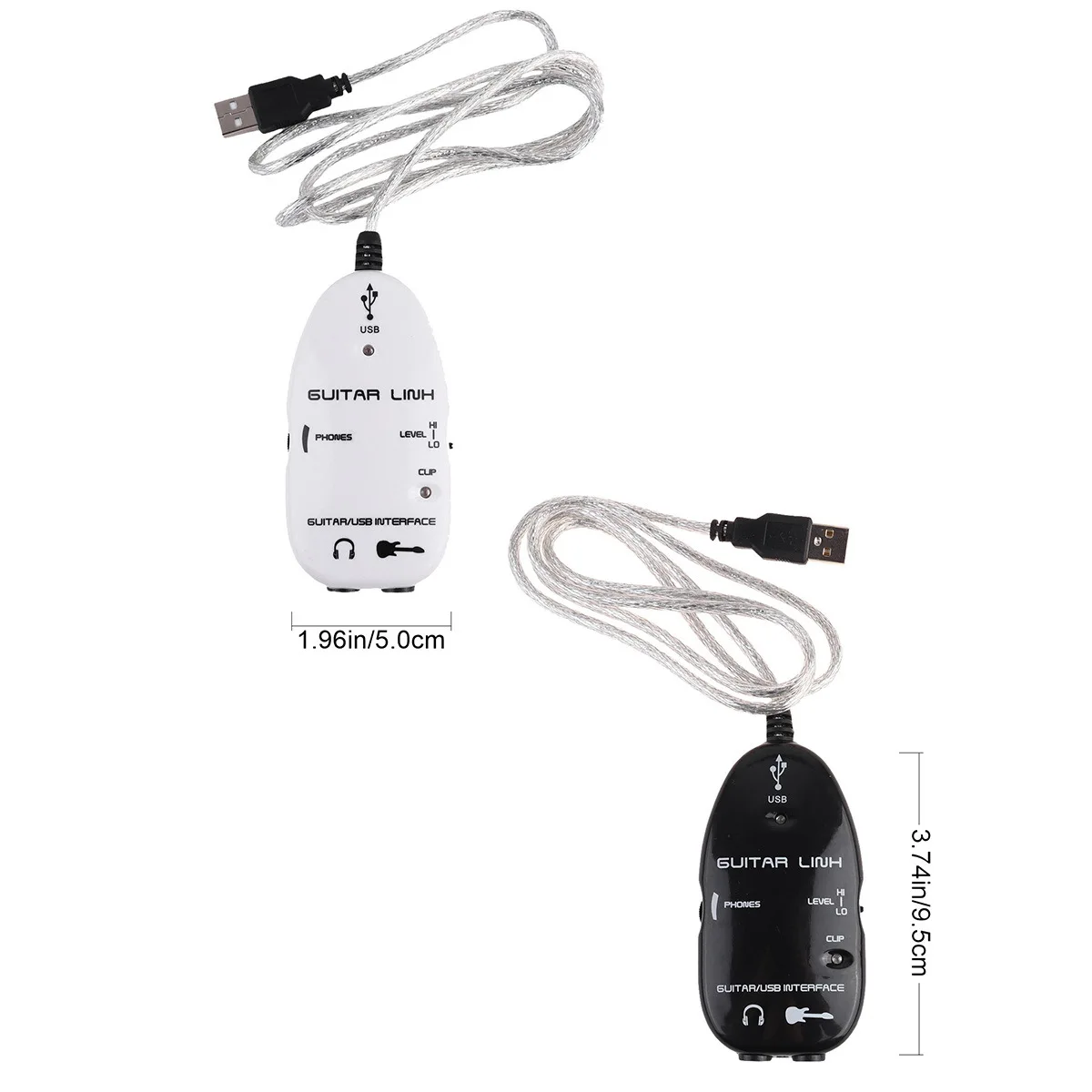 1Pcs Audio Cable for Guitar with Gold Plated Copper Transmission Shielding Noise Free Portable Instrument Connection