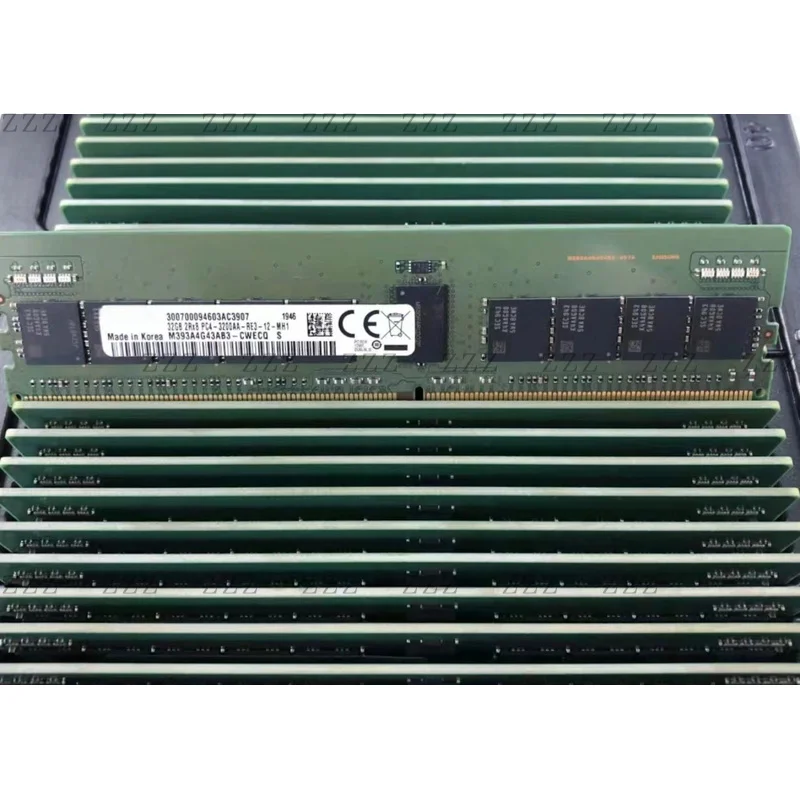 ZZ For Samsung DDR4 32GB 3200MHz RAM ECC Sever Memory PC4-25600 DIMM 2RX8 288Pin