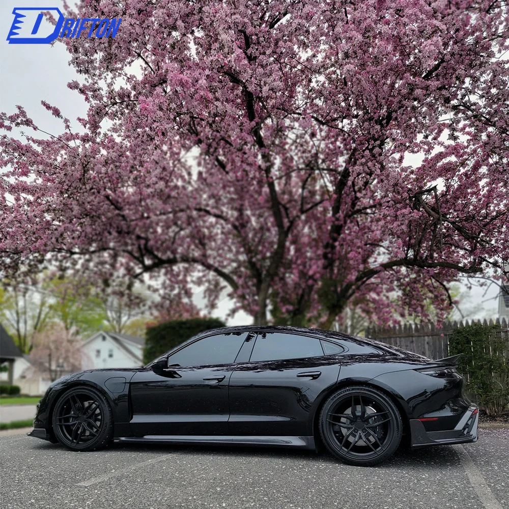 CMST Style Rear Diffuser for Porsche Taycan 4S Carbon Fiber Body Kit