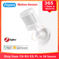 Aqara Motion Sensor Smart Body Movement PIR Human Body Sensor Wireless Wifi Zigbee Work with Gatway For Xiaomi Mi Home Homekit