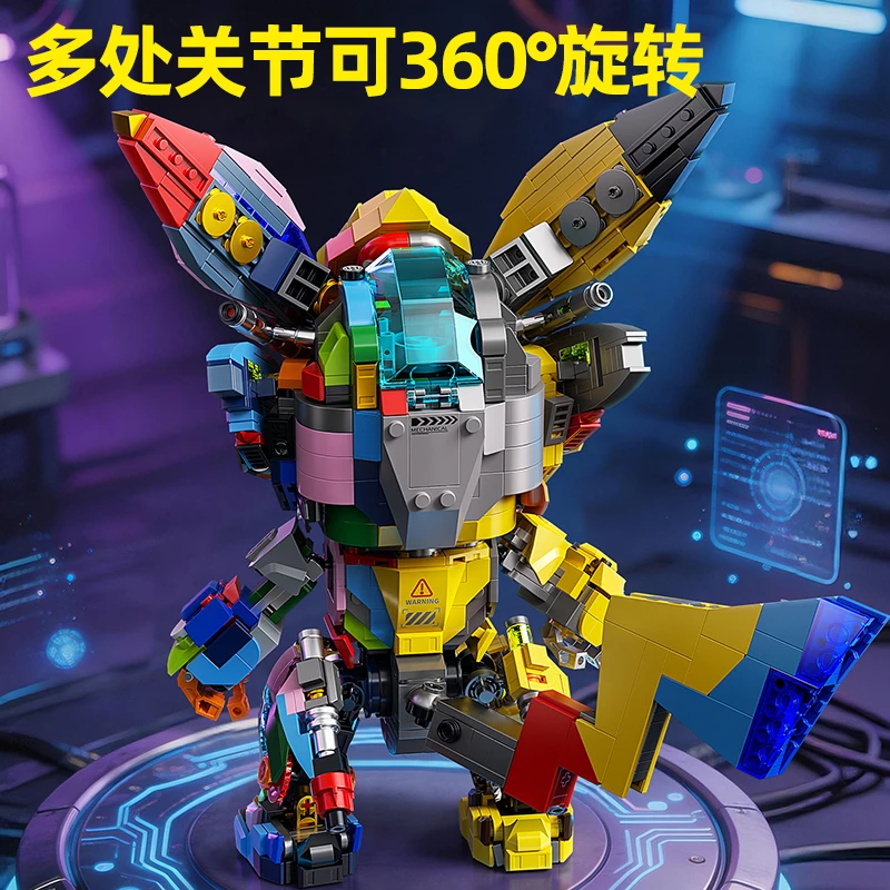 Set de 1505 Piezas de Bloques - Model Kit Mecha Girl reseña y precio