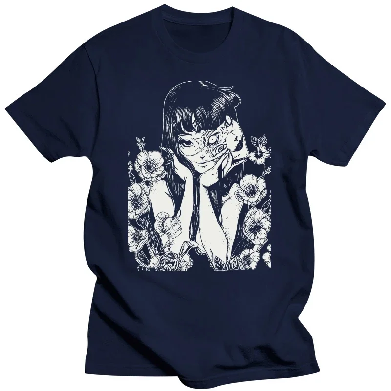 Tomie junji ito-大人のためのユニークでユニークなアートTシャツ、カジュアル、サイズs-6xl、新しいデザイン