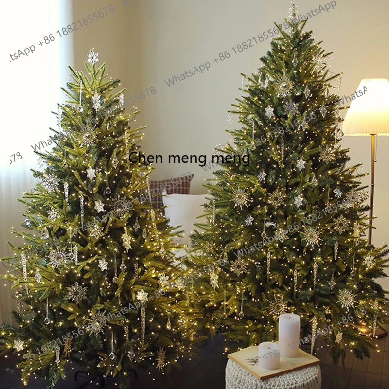 

Christmas tree home decoration package Christmas simulation pe encryption hybrid premium Nordic style luxury