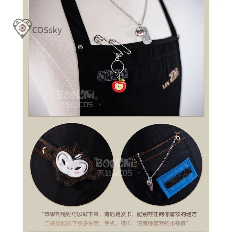 

Caleb Love and Deepspace Sylus Cosplay Costume Style Xavier Zayne Rafayel Caleb Halloween Men Women Fashion Aprons Prop Suit