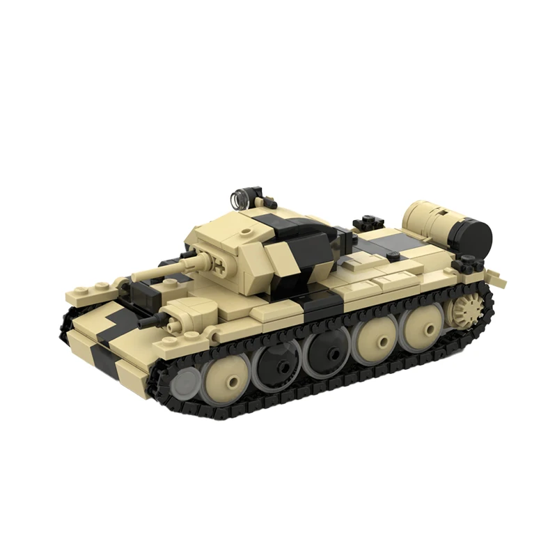 MOC Arma Militare Serie WW2 Crociato Mk.1 1/45 Modello di Carro Armato Building Block Tecnologia di Montaggio Set di Mattoni FAI DA TE Ragazzo Giocattolo Regalo di Natale