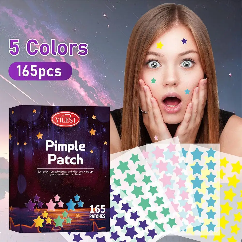 

165pc/box Acne Pimple Patch Sticker Waterproof Acne Treatment Pimple Remover Tool Blemish Spot Face Mask SkinCare Hidden Pimple