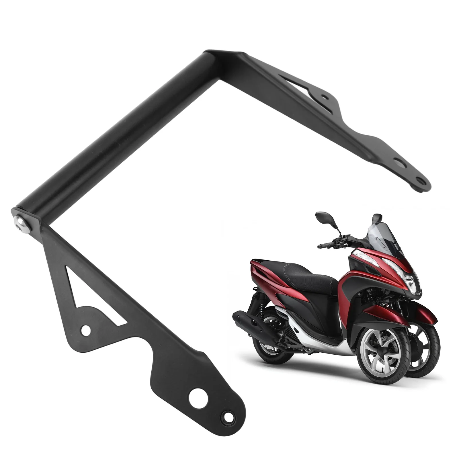 

Мотоциклетный навигационный кронштейн, прочно фиксированный железный держатель для мобильного телефона с GPS, крепление для Tricity 125, 155,