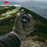 Naturehike Outdoor Touch-screen Non-slip Full Finger Cycling Gloves Silicone Hiking Climbing Men Women Thin Cycling Gloves