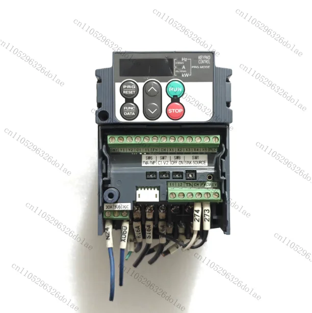 

Преобразователь частоты FRN0.4E1S-2J протестирован в порядке