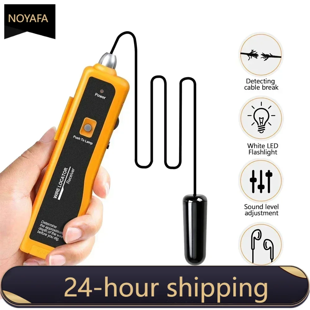 ZHOUCE NF-816 Underground Cable Tracker Anti-Interference Cable Tester Professional Cable Finder Network Tools