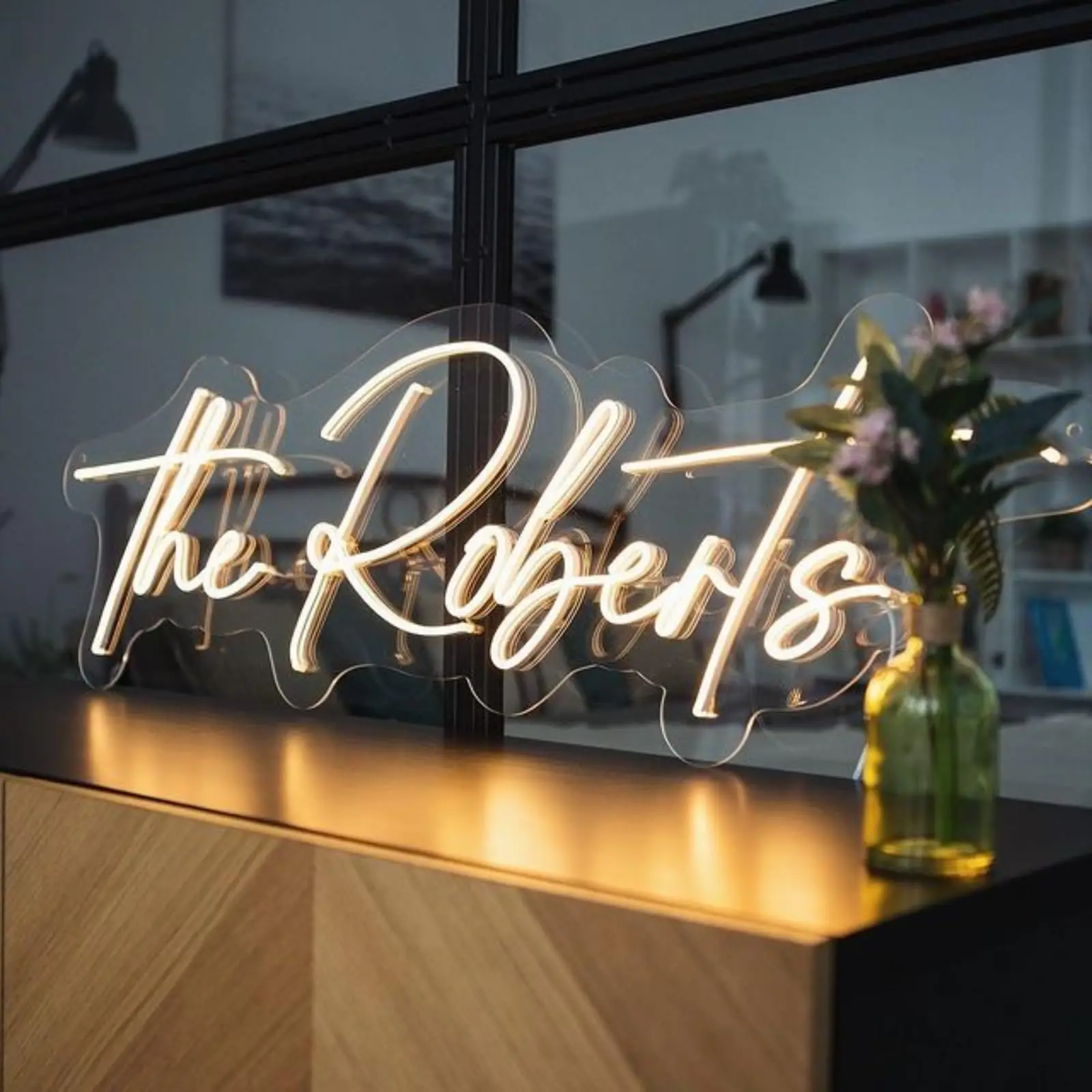 

Custom Neon Signs Personalized Names Neon Signs Couple Anniversary Gifts For Wedding Manor Birthday Party Decoration LED Lights