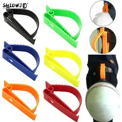 Helmet Clips Multifunctional Safety Helmet Clamp Attachment Head Light Clamps Headlamp Hard Hat Hook Outdoor Tools