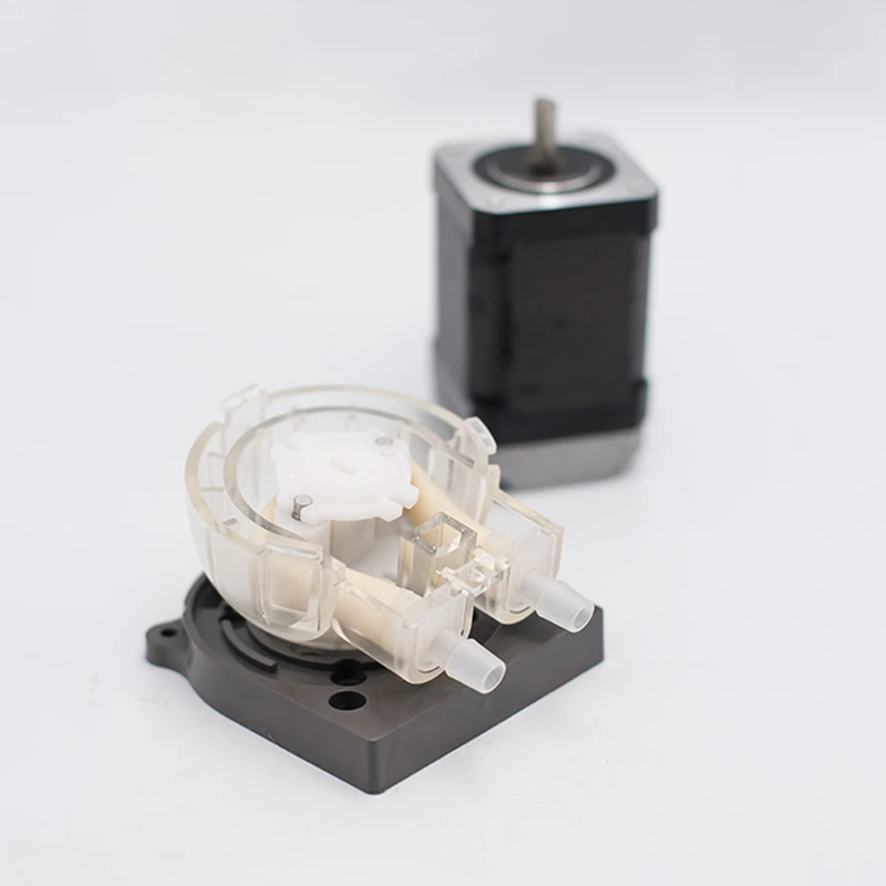 LEFOO 12V 24V DC Wholesale Price High Precision Micro Peristaltic Pump With Stepper Motor