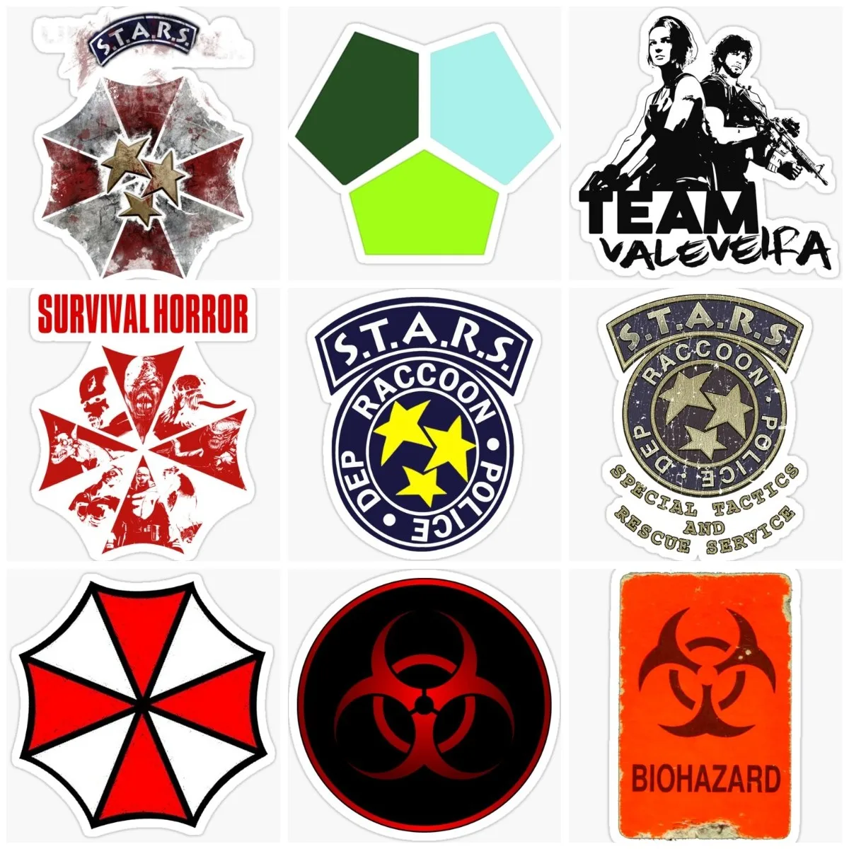 

Umbrella Corporation Radiation Biochemical Crisis Sticker Laptop Vinyl Car Window Glass Truck Moto Camper Wall Bicycle Van Decal
