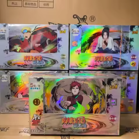 Kayou Genuine Naruto Card A Whole Box of Pro Soldier Battle Seal Full Series Collection of Cards Card Bags anime Animation Cards