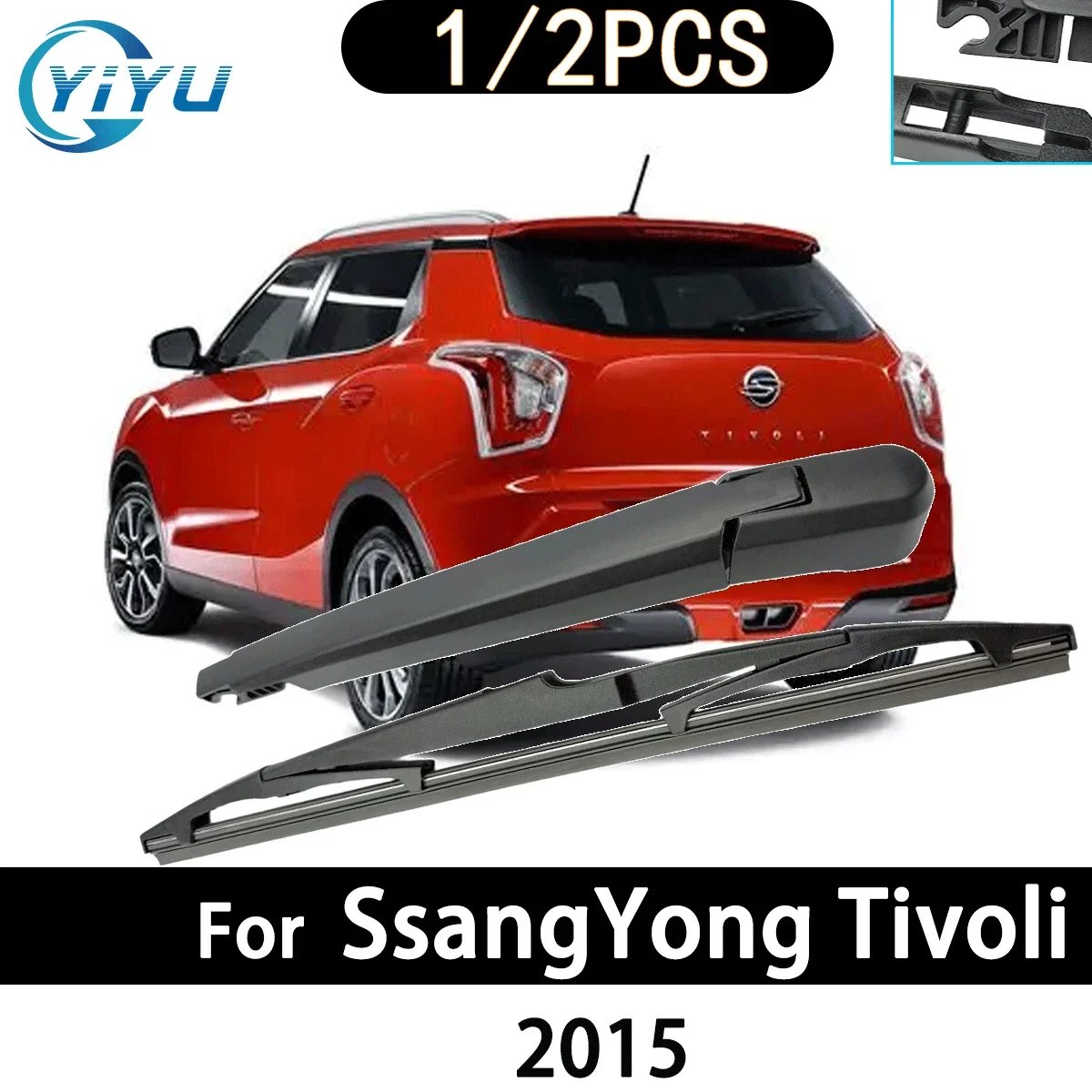 1/2PCS Car Rear Win…