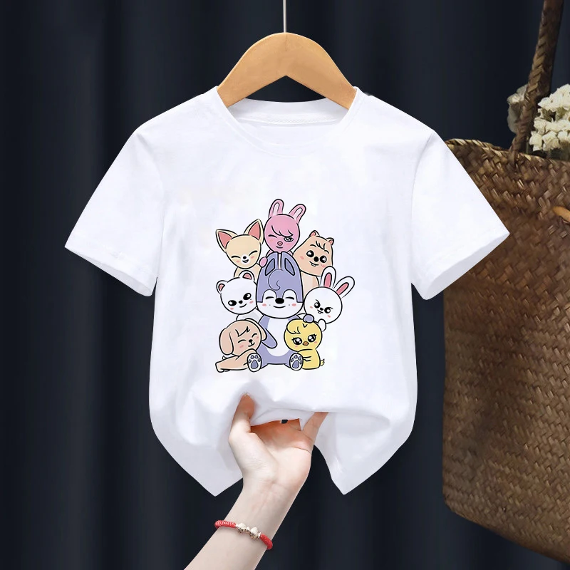 Children T-Shirt Boy Team Summer Clothes Kawaii Anime Cartoons Short Sleeve Kids Boy Girl Tee Shirt Casual Tops