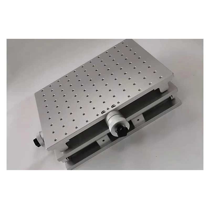 Axis Moving Table Portable Cabinet Case XY Table for Laser Marking Engraving Machine 210x150x75MM