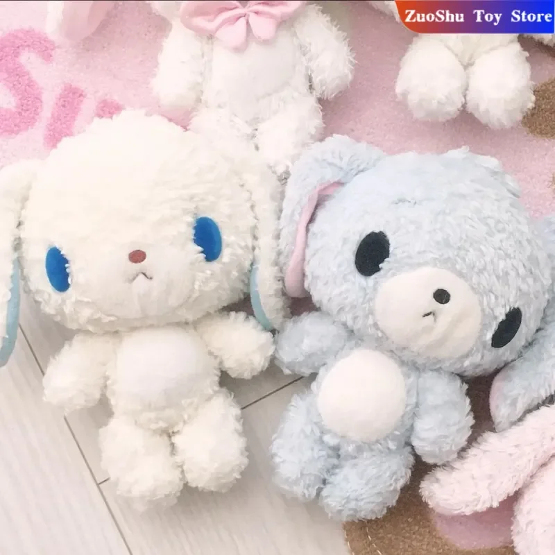 Kawaii Sugarbunnies 마스코트 플러시 키 체인 Shirousa Kurousa 귀여운 달콤한 열쇠 고리 체인 열쇠 고리 열쇠 고리 가방 펜던트 장난감 인형
