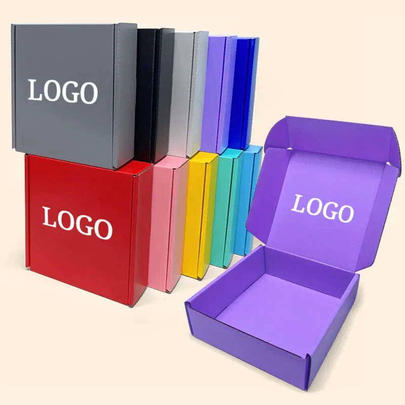 Custom Logo Extra Hard Airplane Box Cosmetics Shirt Wig Gift Box Wedding Party Paper Gift Box Folding Clothing Airplane Gift Box