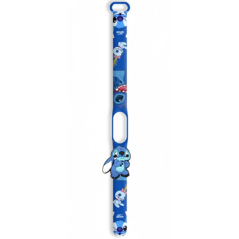 Correa Lilo & Stitch para Xiaomi Mi Band 7, pulsera deportiva de silicona para reloj, pulsera Miband para Xiaomi Mi Band 3 4 5 6 7