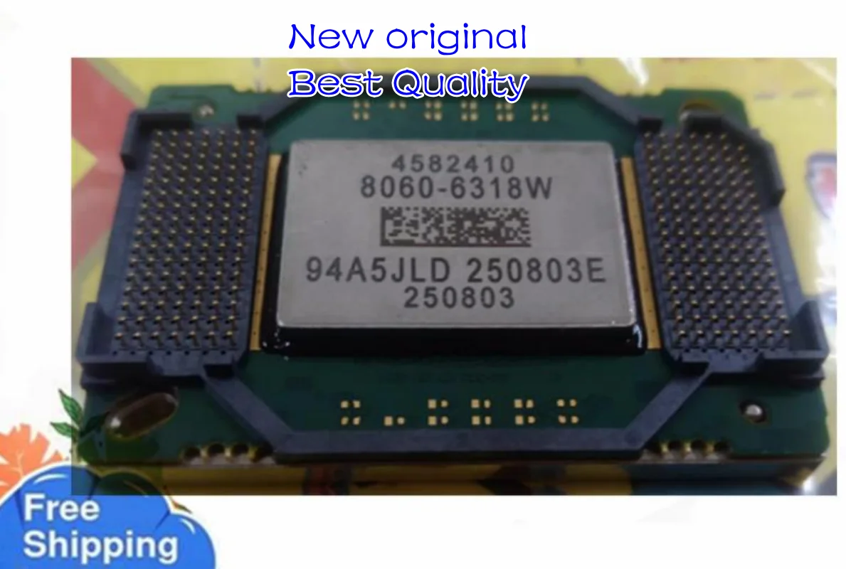 

Бесплатная доставка, новый оригинальный проектор DMD chip 8060-6318W / 8060-6319W для проектора данных