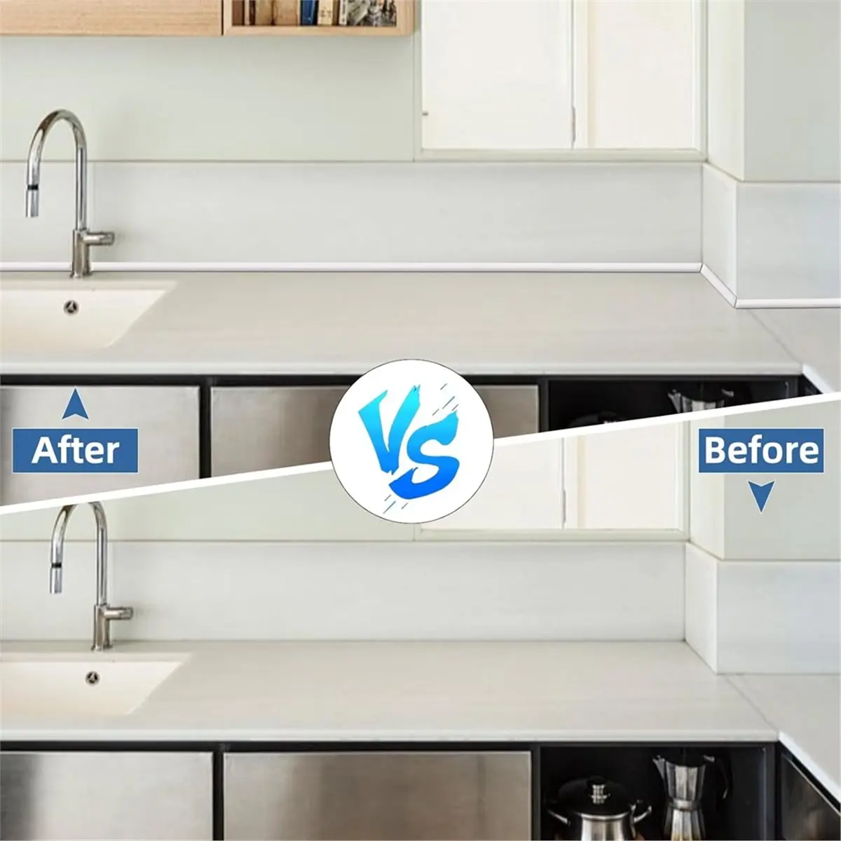 유연한 쿼터 라운드 몰딩, 구부릴 수 있는 몰딩 트림, 바닥, 욕조, 캐비닛용 접착식 실리콘 고무 엣지 트림