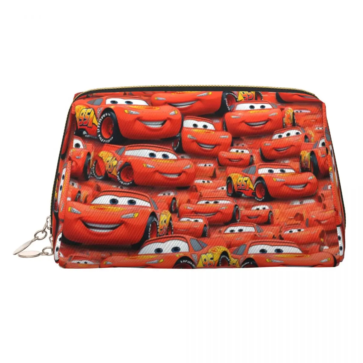 

Изготовленная на заказ дорожная косметичка Lightning McQueen 95, гоночная косметичка для женщин, органайзер для горячих туалетных принадлежностей, органайзер для макияжа, женский комплект для хранения красоты Dopp