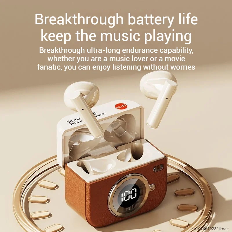 جديد Q86 Tws سماعات لاسلكية للحد من الضوضاء الموسيقى الرياضية مع ميكروفون الطاقة LED شاشة ديجيتال Hd سماعات الصوت