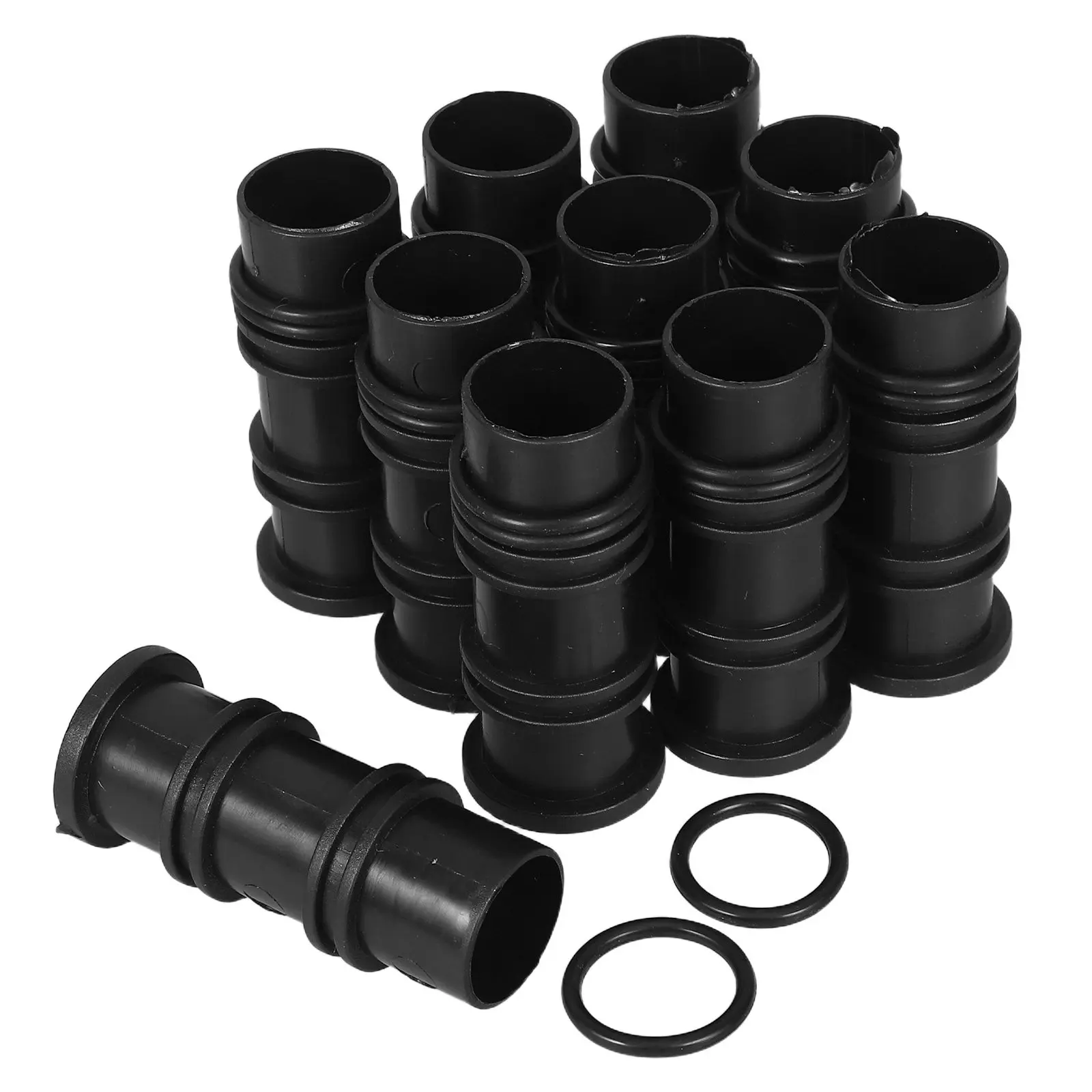 

10 шт. универсальных пластиковых дренажных элементов для цветочных горшков, кашпо для овощей, балконов, патио, домашнего сада