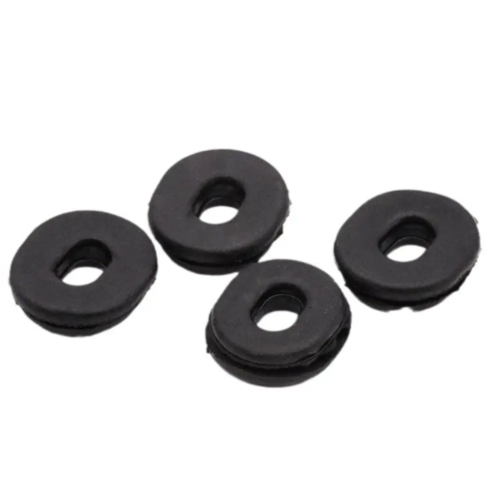 4/6pcs High Quality Black Motorcycle Side Cover Plastic Side Cover Buffer Pad For GN250 CG125 GS125 WY125