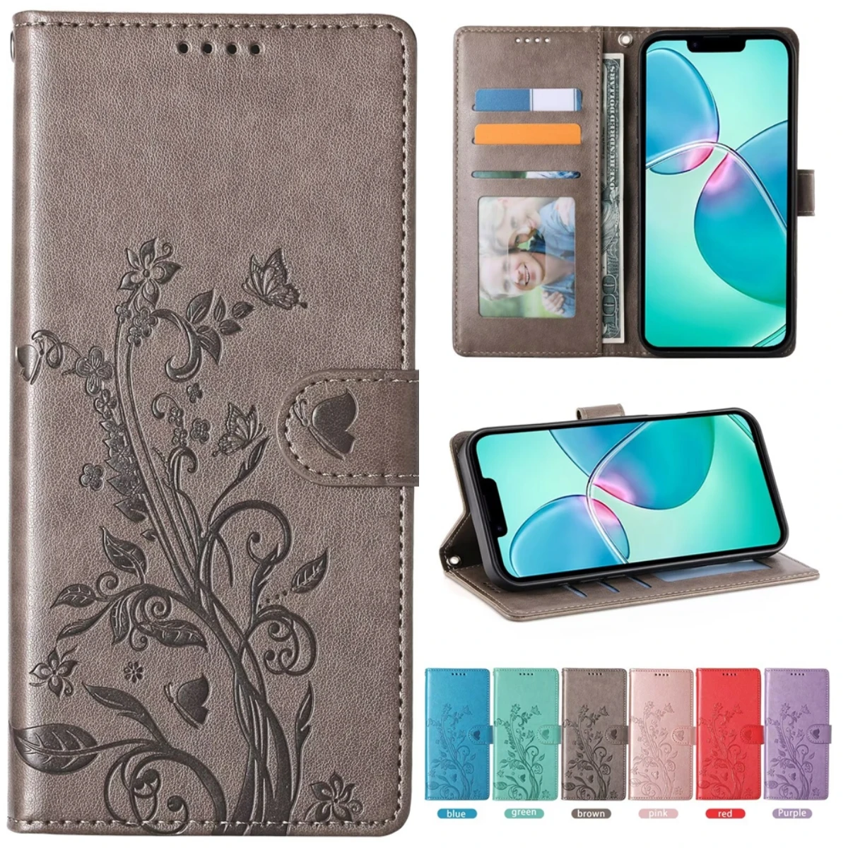 Luxury Flip Leather Wallet Case for Google Pixel 10 9 Pro XL 9A 8 8A 7 7A 6 6A 5G Card Slot Wallet Stand Phone Cover Back Bag