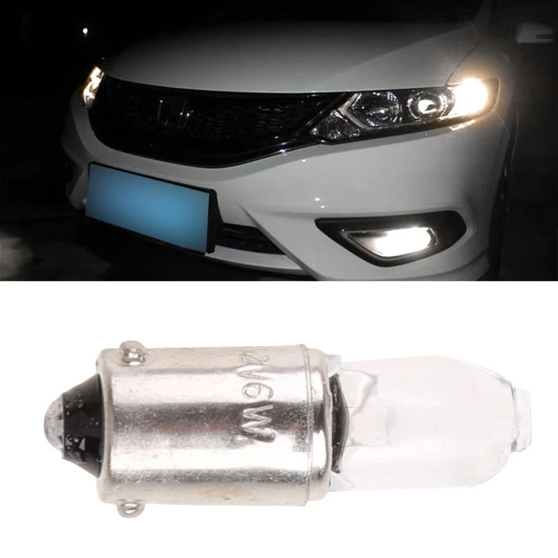 10Pcs High Brightness H6W 434 BAX9S 12V 6W LED Bulbs Vehicle Headlight Bulb Fog Lamps Bulb Car Accessories D7YA