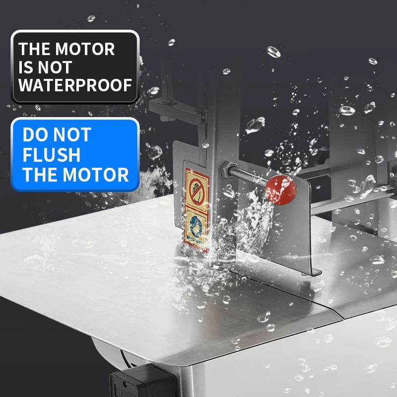 250-тип, машина для резки костей, машина для резки костей, коммерческая настольная пила для измельчения костей, пила для резки рыбы и свиней, рысака