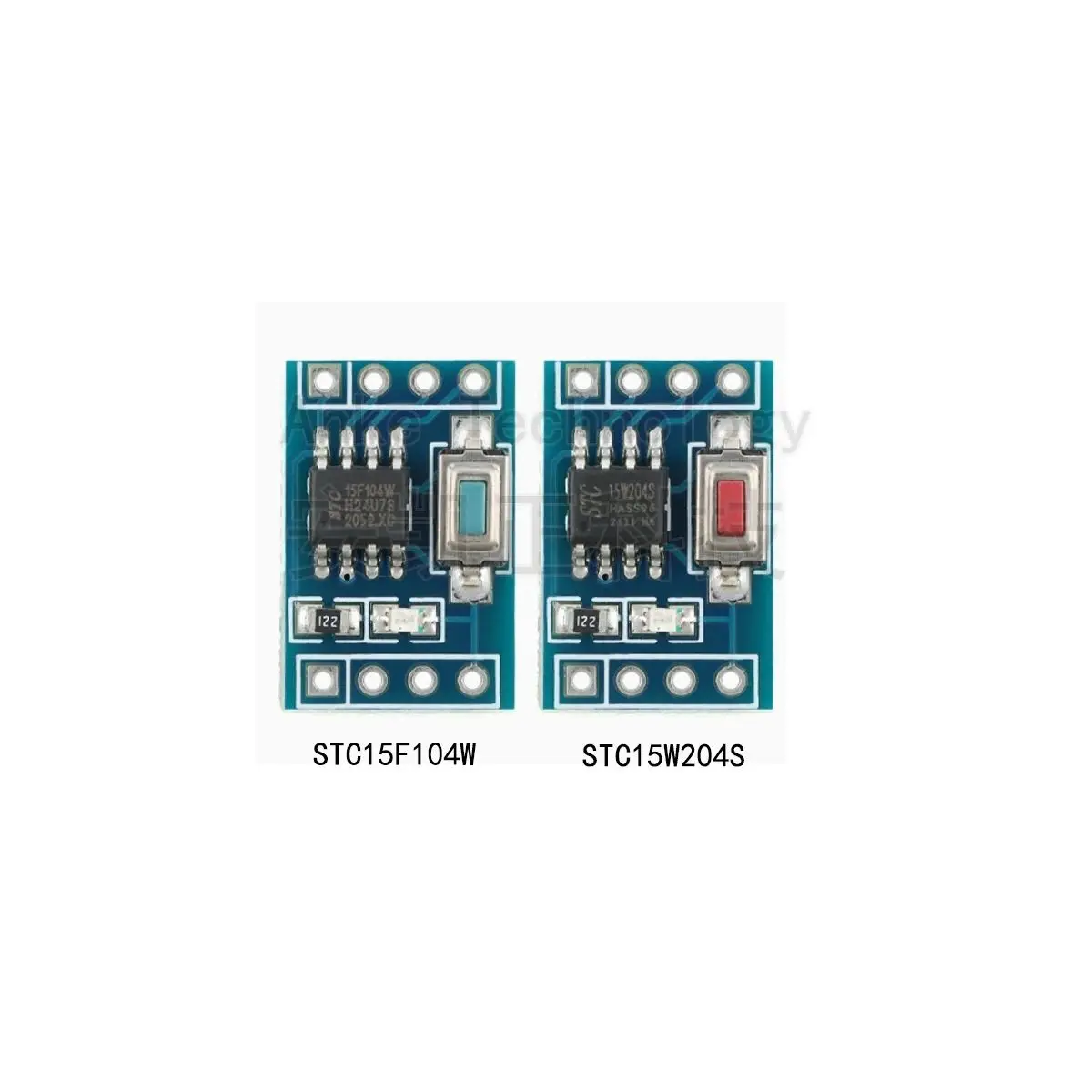 

STC15F104W/W204S 51 Single - chip Microcomputer Chip Module, System Board Core Board, Learning Board, Development Board