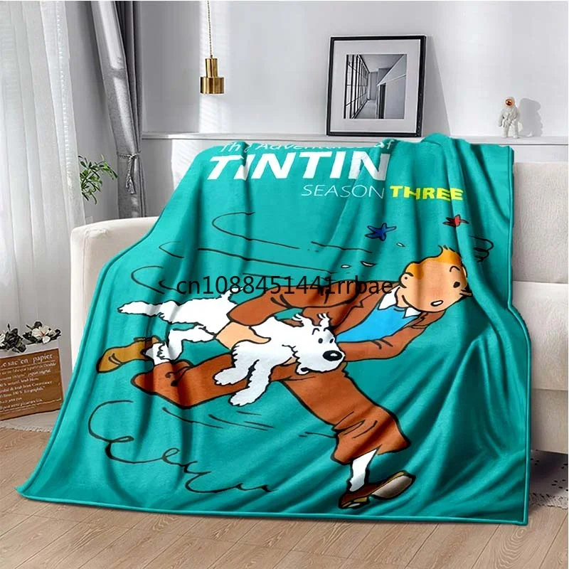 

T-Tintin M-otobike logo Cartoon Logo Children Blanket,Soft Warm Sports Yoga Sofa Bed Blankets,boys and Girls Brithday Gift,