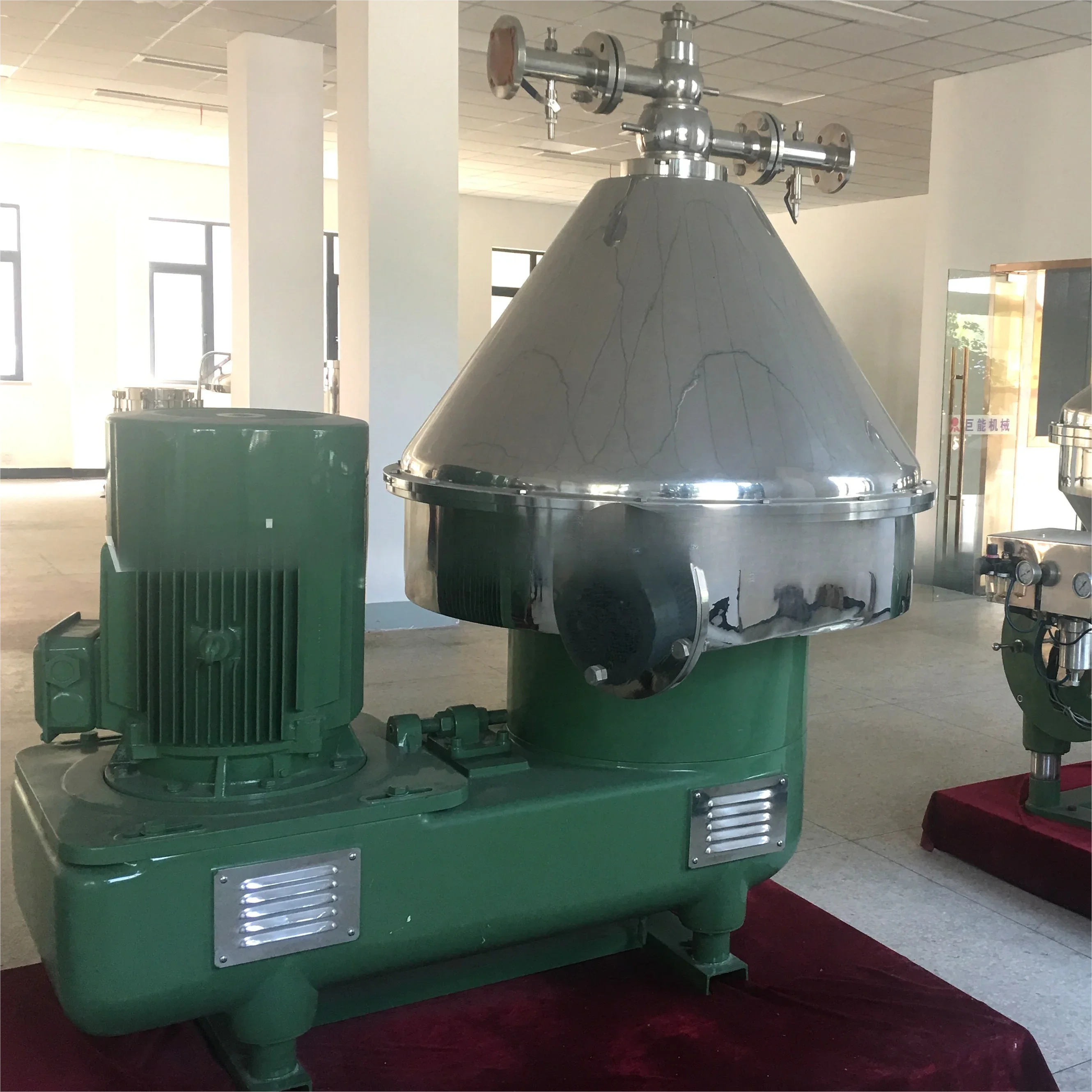 Three Phase Biodiesel Mineral Oil Recovery Disc Bowl Centrifugal Separator Filter Equipment