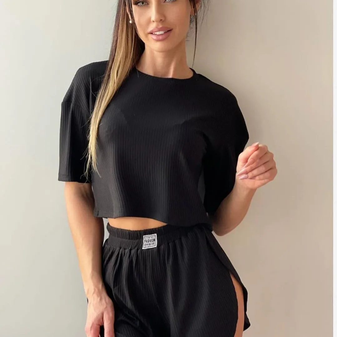 

Somenie Women Comfort Sexy Short Pajama Set Casual Wearable Loungewear