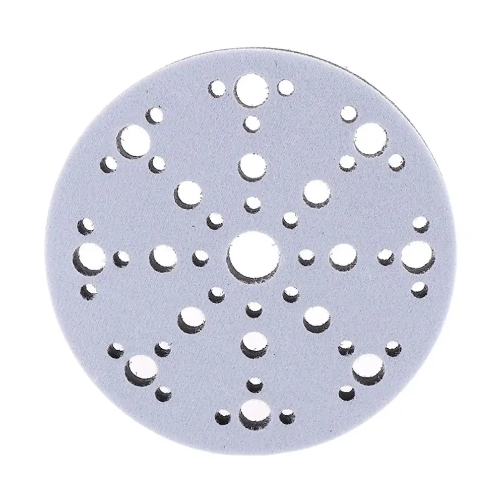 1Pcs New 6inch 150mm Sponge Interface Pad 49-Holes Soft Sander Backing Pads Sanding Discs Buffer Pad For Sanding Pads