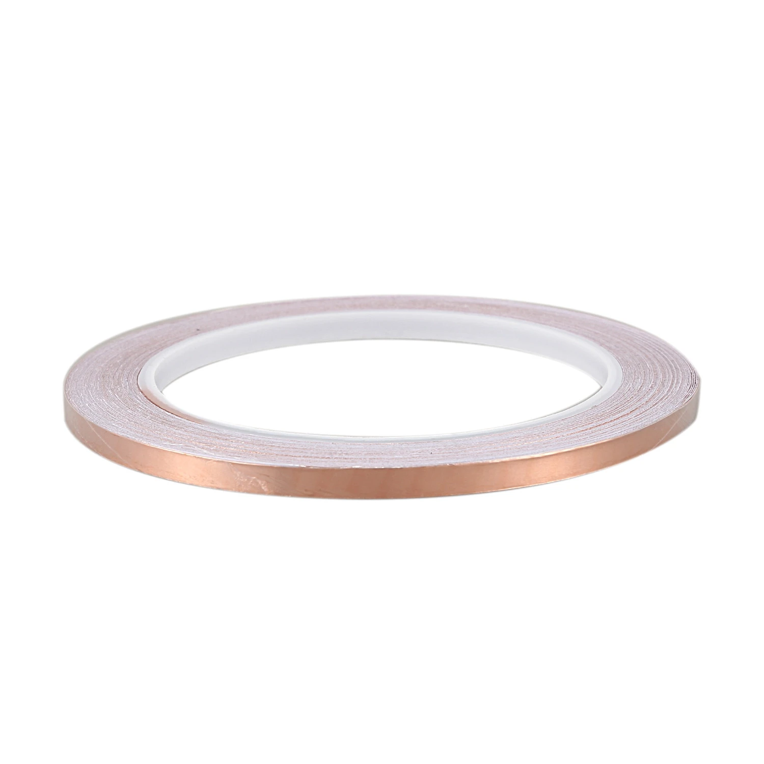 3Pcs 20 Meters Single Side Conductive Copper Foil Tape Strip Adhesive Emi Shielding Heat Resist Tape(4Mm/5Mm/6Mm)