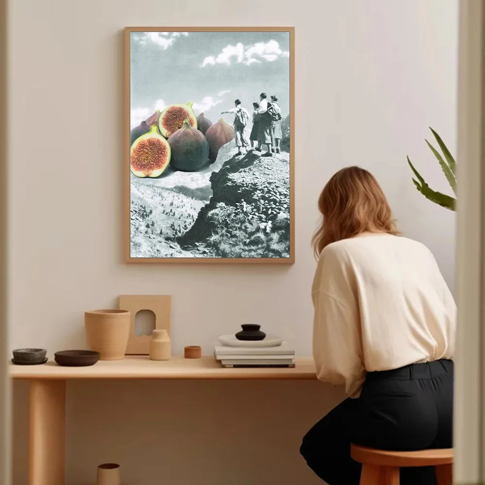 خمر قماش جدار الفن طبيعة المشهد التصوير يطبع صور ديكور المنزل الهدايا #5