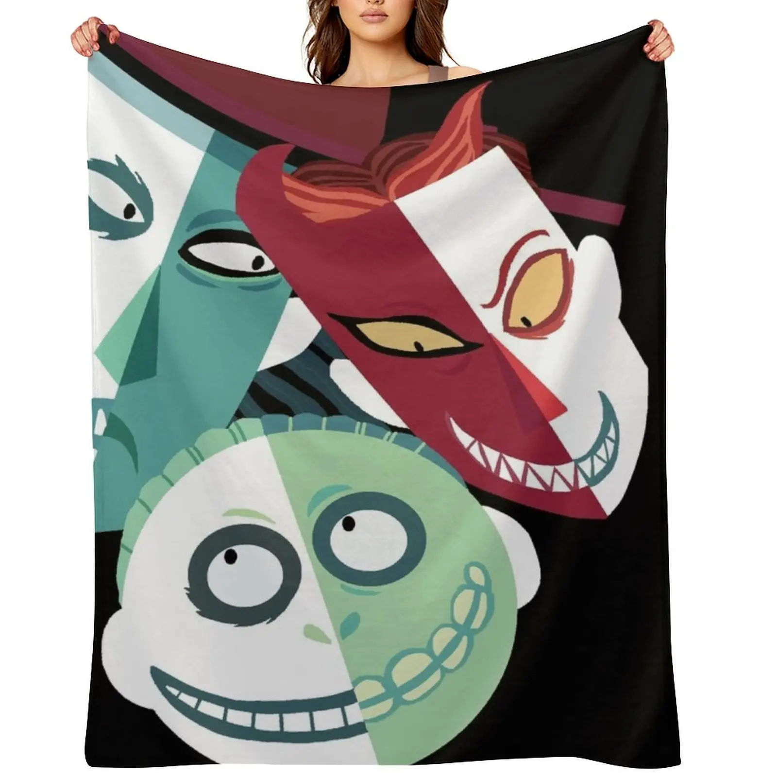 

lock shock and barrel Throw Blanket decorative Blankets For Sofas christmas gifts Thermal Blankets