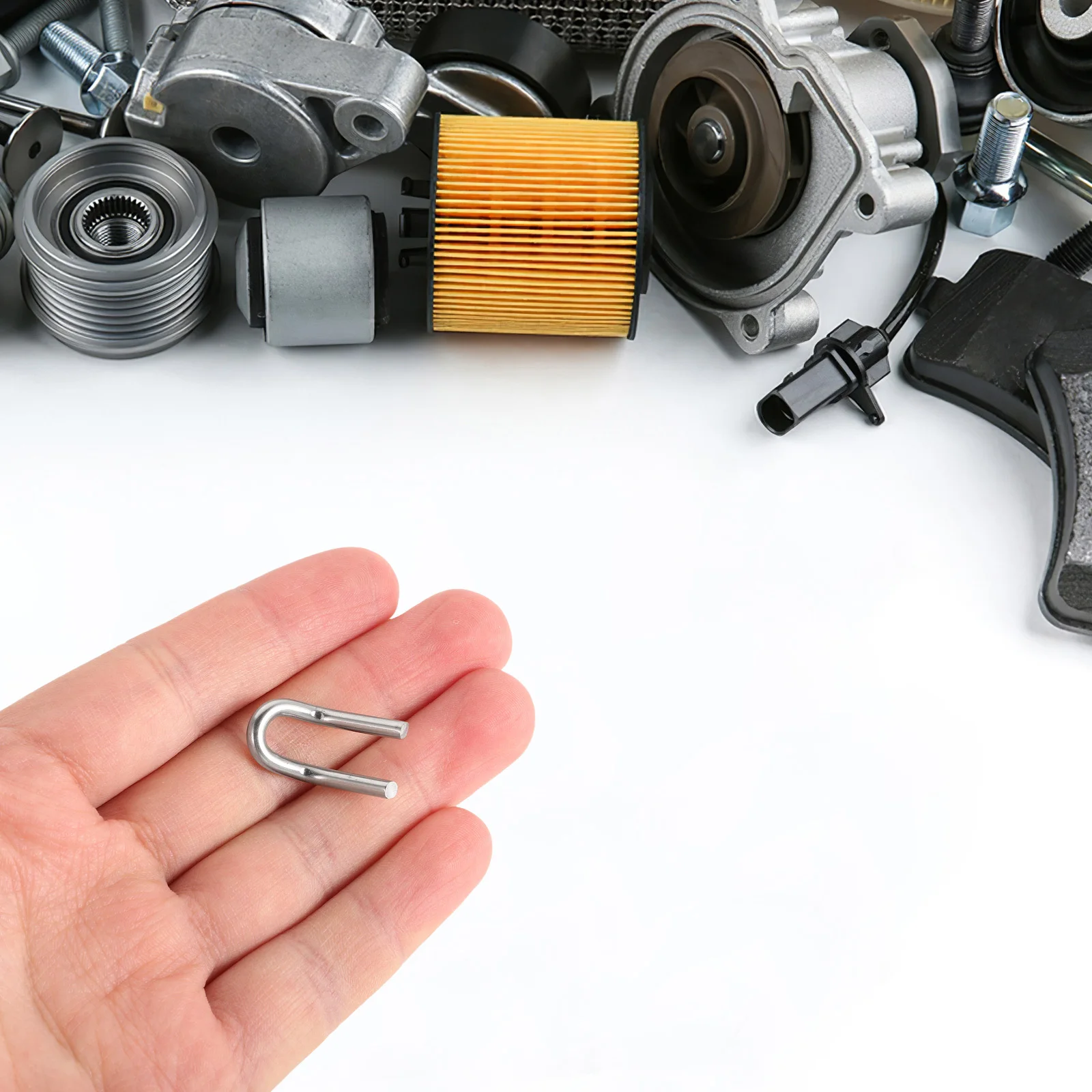 

4Pcs Premium Stainless Steel Motorcycle Exhaust Spring Hook Ushaped Secure Fit Longterm Use Modification Accessory