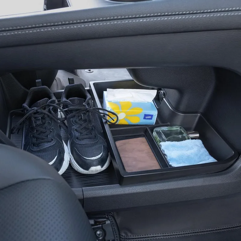 New Console Bottom Organizer Compatible with 2021-2024 2025 Toyota Sienna Accessories, Lower Center Console Tray Interior Storag