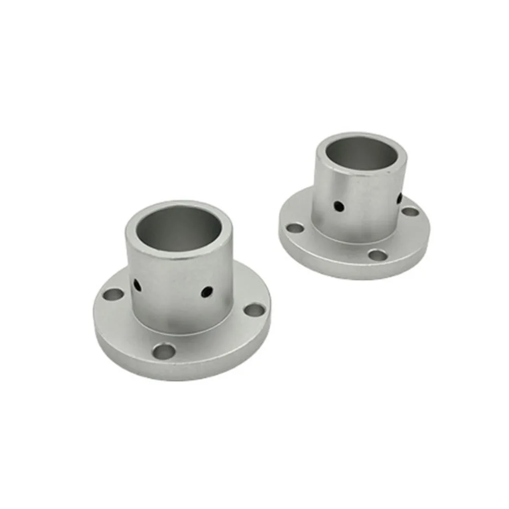 1Pcs Guide Shaft Support Circular Flange Flat Optical Fixing Seat Hole Diameter 3mm 4 5 6 8 10 12 15 16 20 25mm