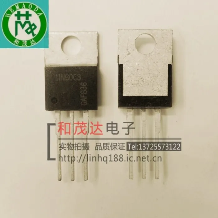 Original New 5PCS/ SPP11N60C3 11N60C3 TO-220 TO220