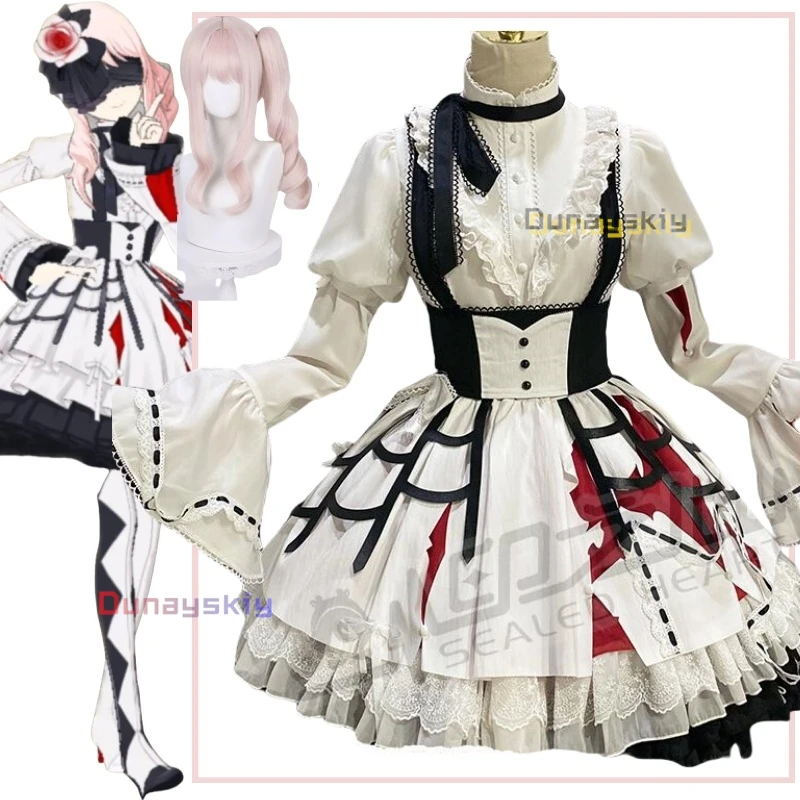 Akiyama Mizuki Cosplay Costume For Halloween Christmas Role Playing Party Comic Exhibition Game PJSK Female XS-XXL New