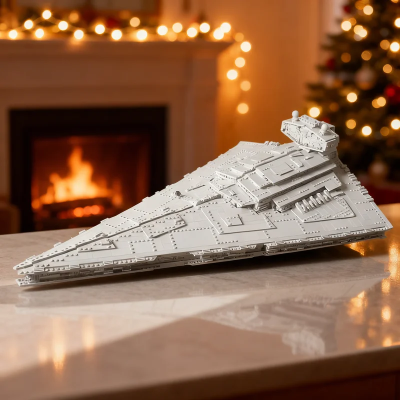 

Конструктор MOC Imperial II Class Destroyer The Star Battle UCS, 5683 детали, модель для сборки, креативный подарок, коллекционный декор для детей