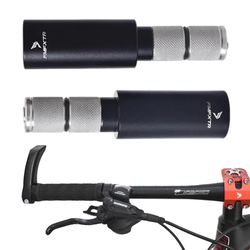 1 Paar Fahrradlenker-Verlängerungsstangen aus Aluminiumlegierung, 10 cm Verlängerung für 15–20 mm Durchmesser, Fahrradlenker-Adapter
