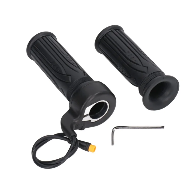 

Electric Bike Accelerator Handle Stable Sensitive Scooter Twist Accelerator Handle With Waterproof Joint For Conversion
